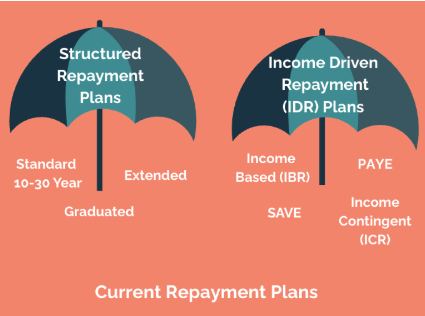student loan repayment play types